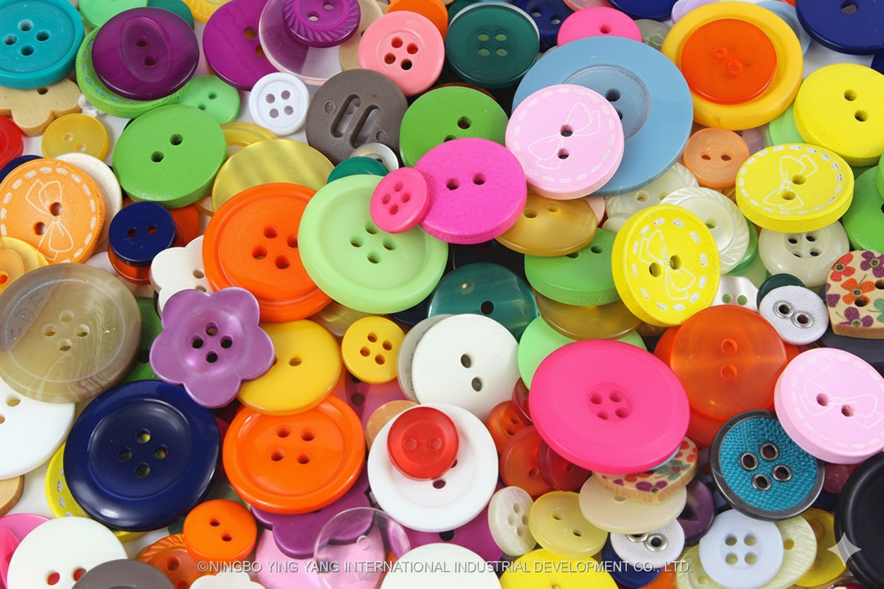 Sewing Buttons in Buttons from YING YANG